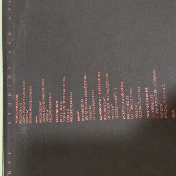 David Bowie - Young Americans vinyl record album - Picture 5 of 10